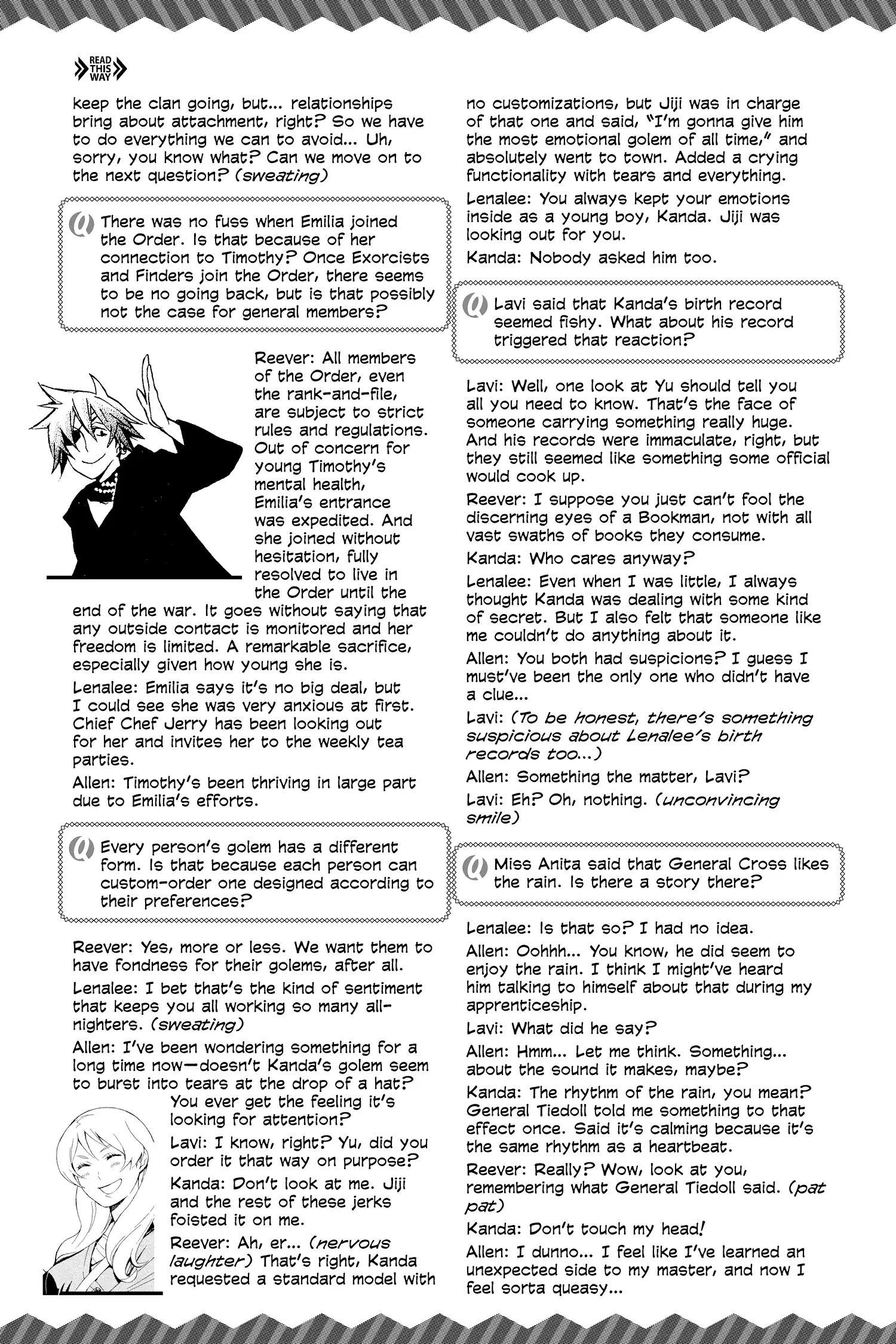 Read D.Gray-man EN Manga Online