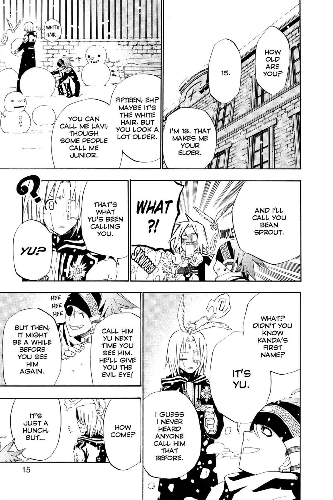 Read D.Gray-man EN Manga Online