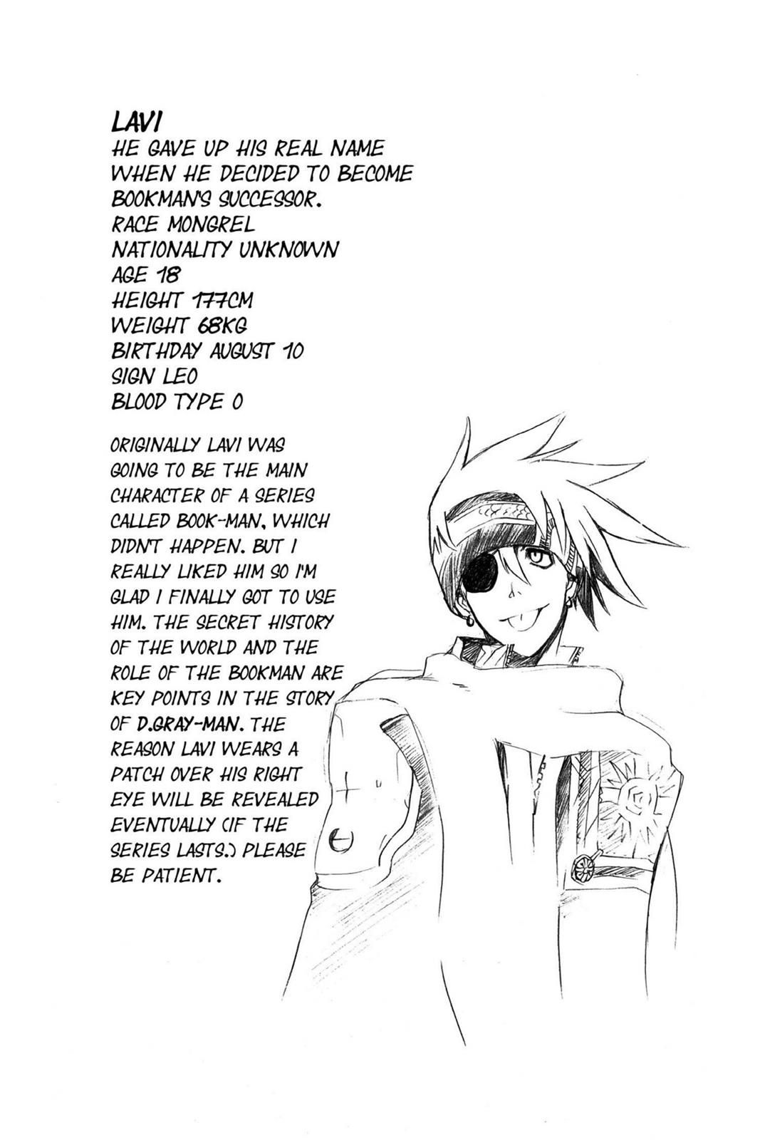 Read D.Gray-man EN Manga Online