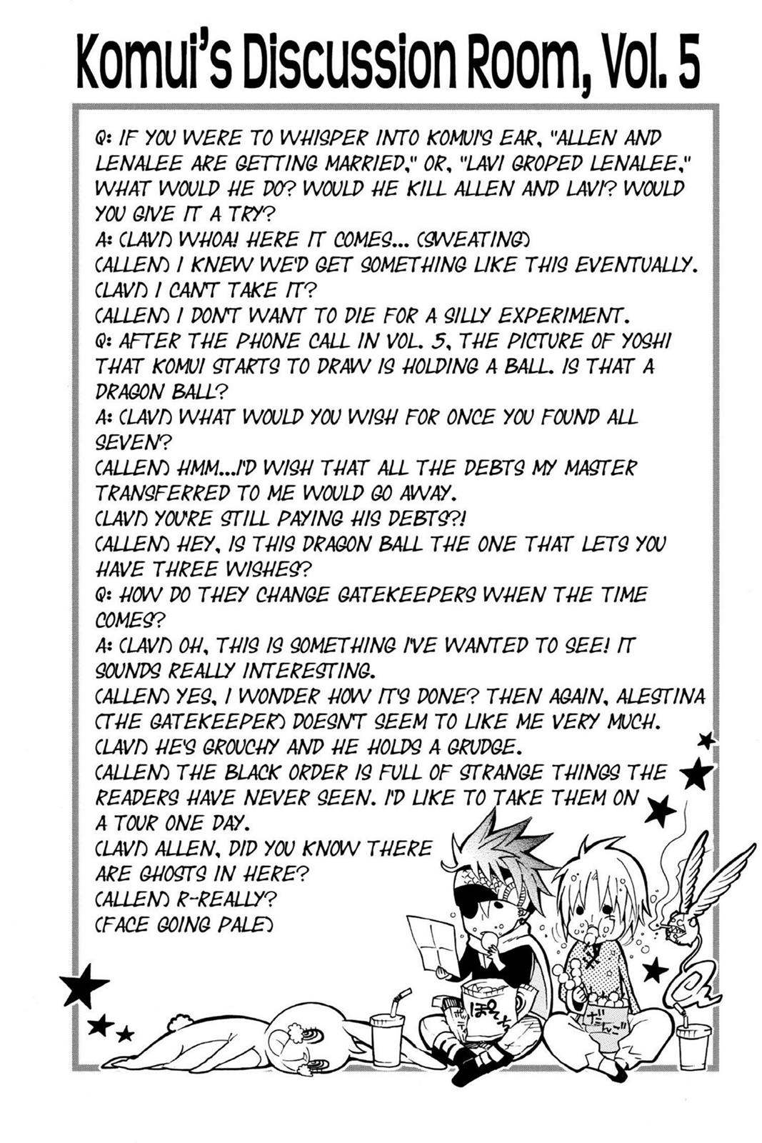 Read D.Gray-man EN Manga Online