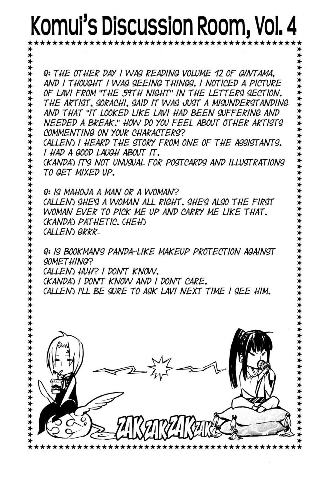 Read D.Gray-man EN Manga Online