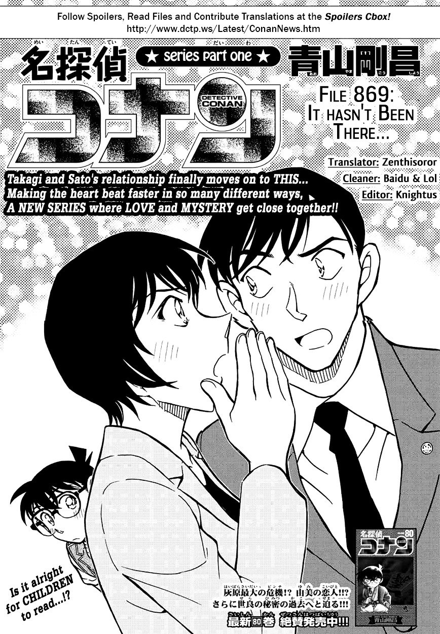 Read Detective Conan EN Manga Online