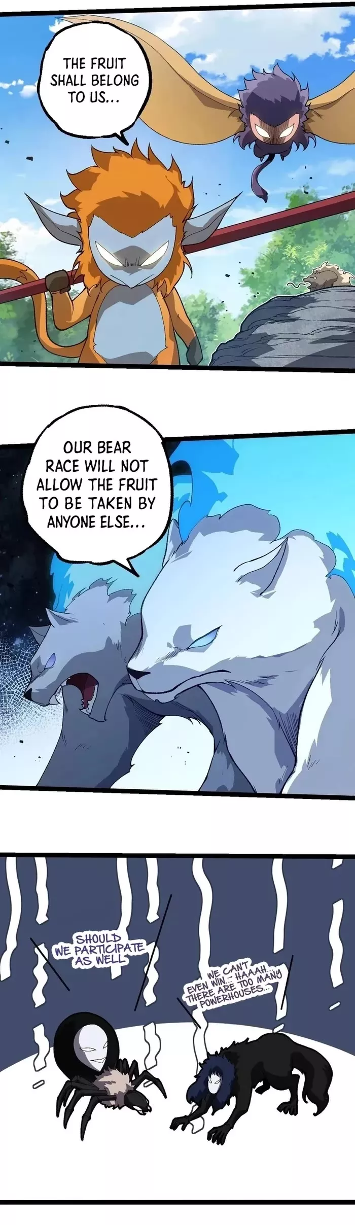 Read Evolution Begins With a Big Tree EN Manga Online
