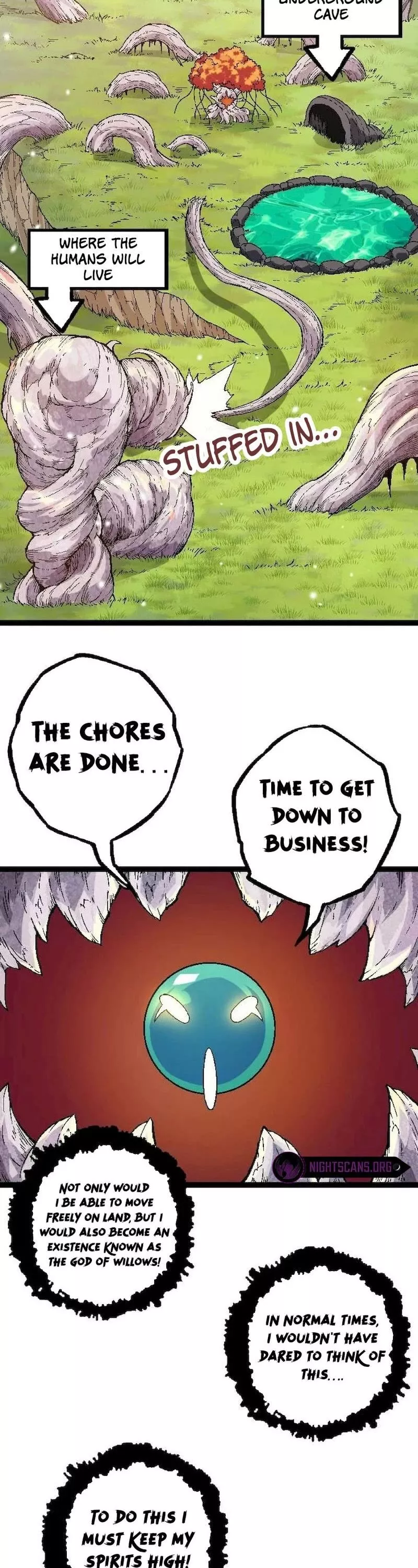 Read Evolution Begins With a Big Tree EN Manga Online