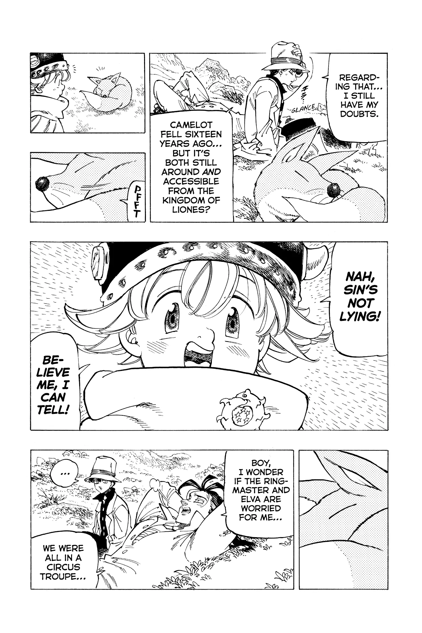 Read Four Knights of the Apocalypse EN Manga Online