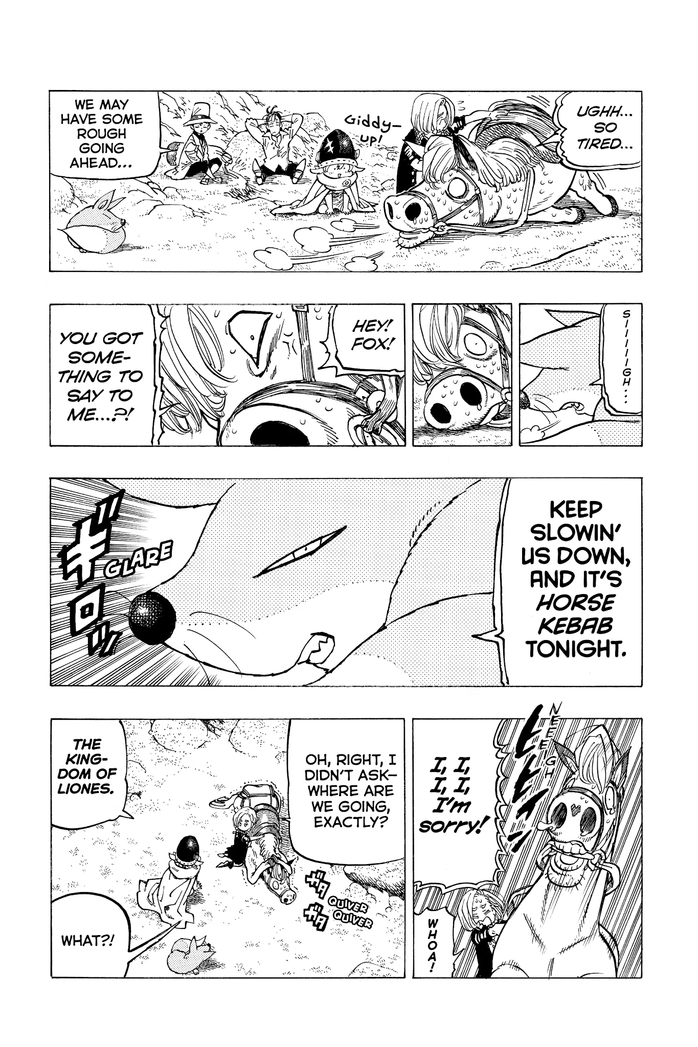 Read Four Knights of the Apocalypse EN Manga Online