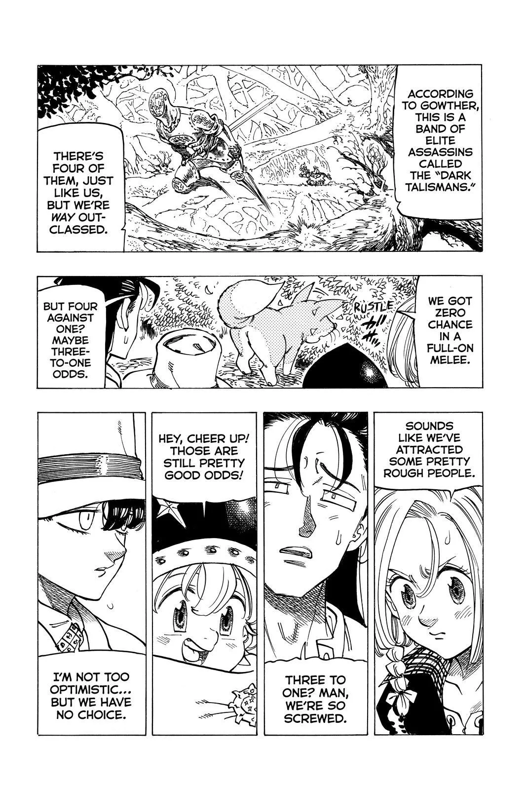 Read Four Knights of the Apocalypse EN Manga Online