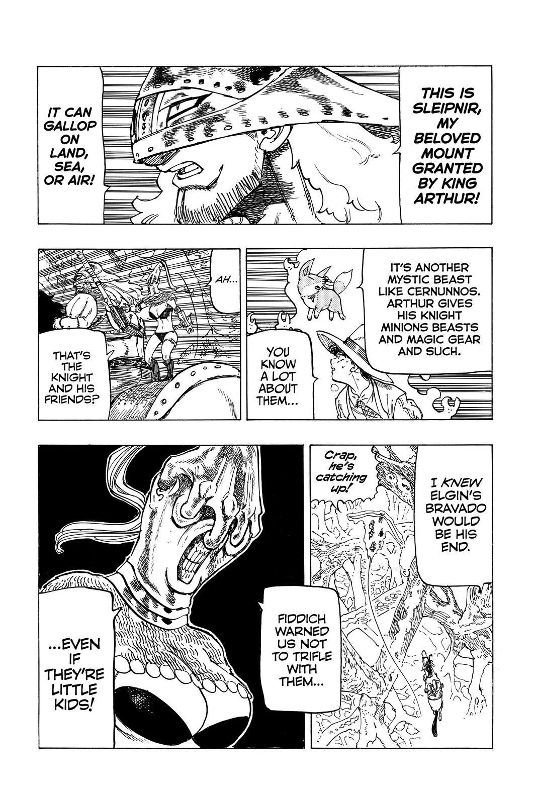 Read Four Knights of the Apocalypse EN Manga Online