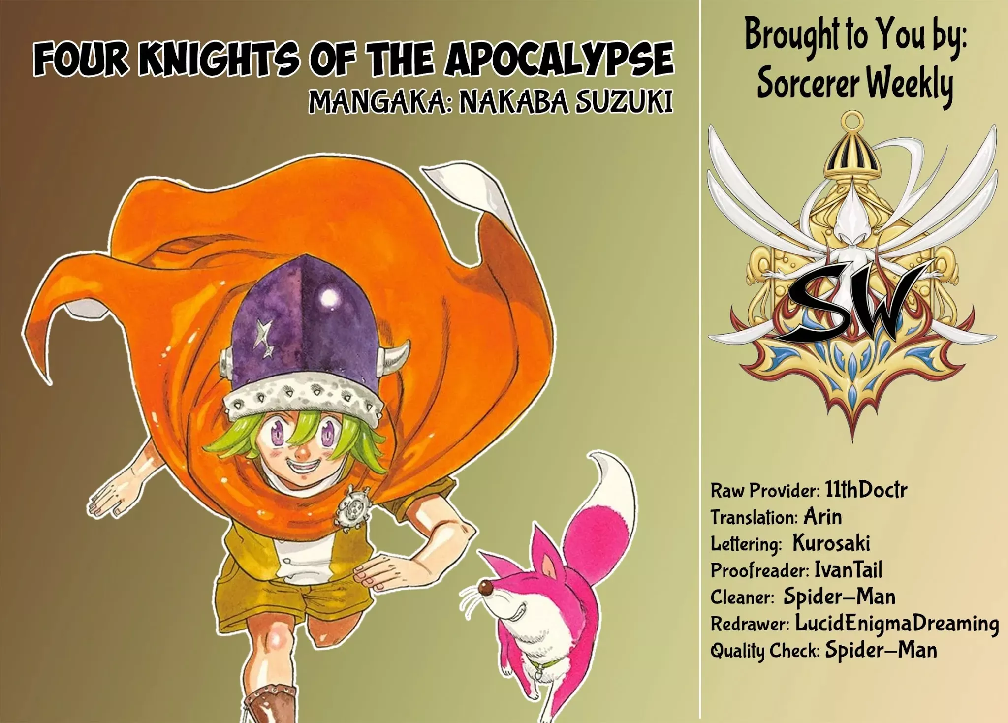 Read Four Knights of the Apocalypse EN Manga Online