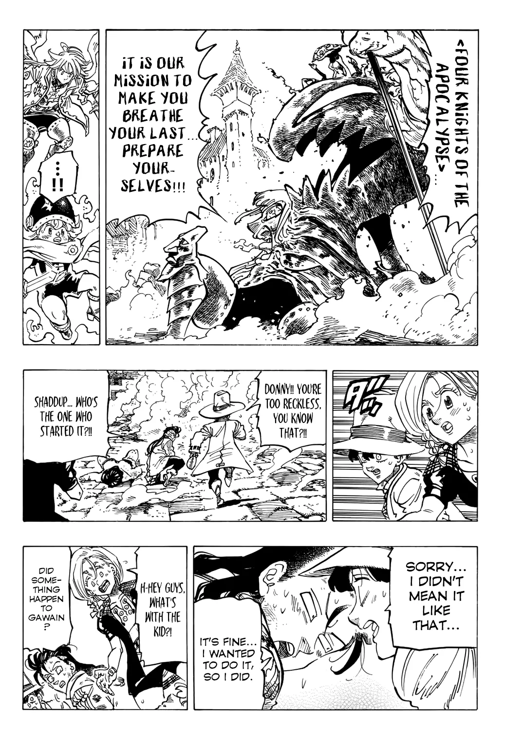 Read Four Knights of the Apocalypse EN Manga Online