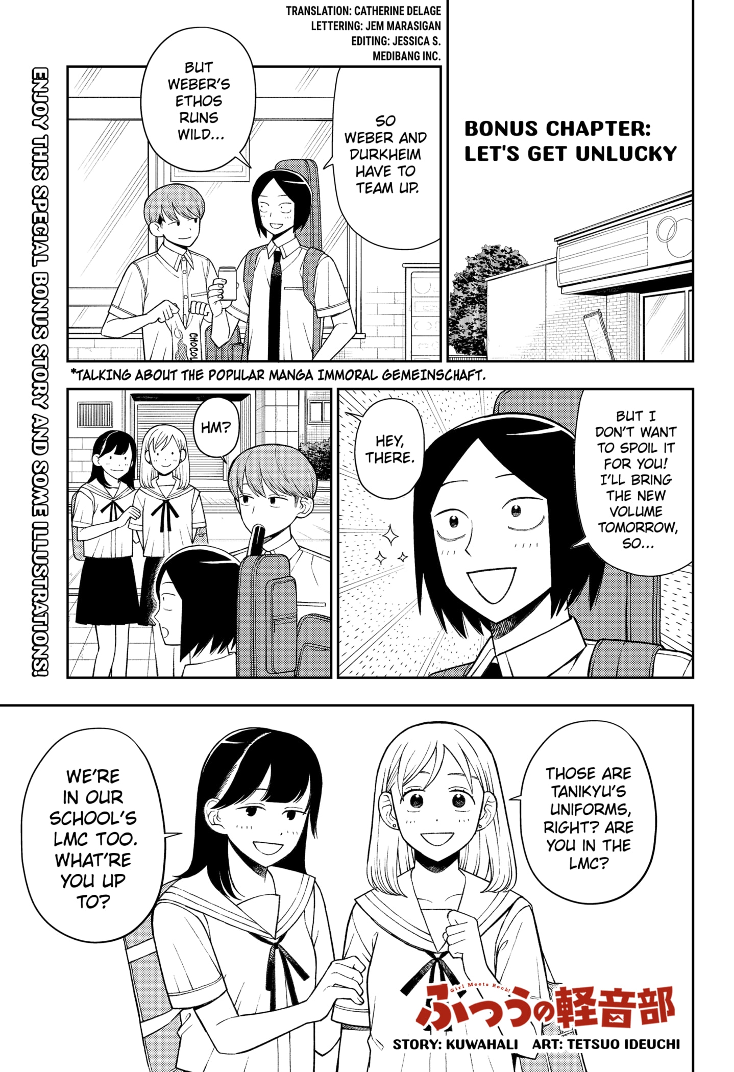 Read Girl Meets Rock! EN Manga Online