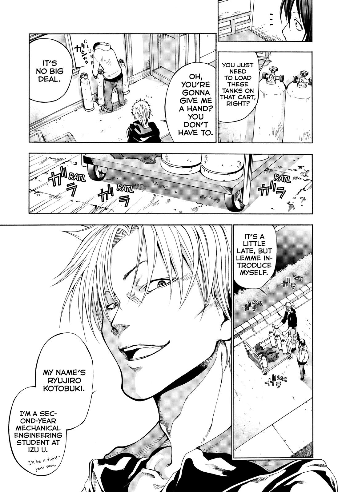 Read Grand Blue Dreaming EN Manga Online