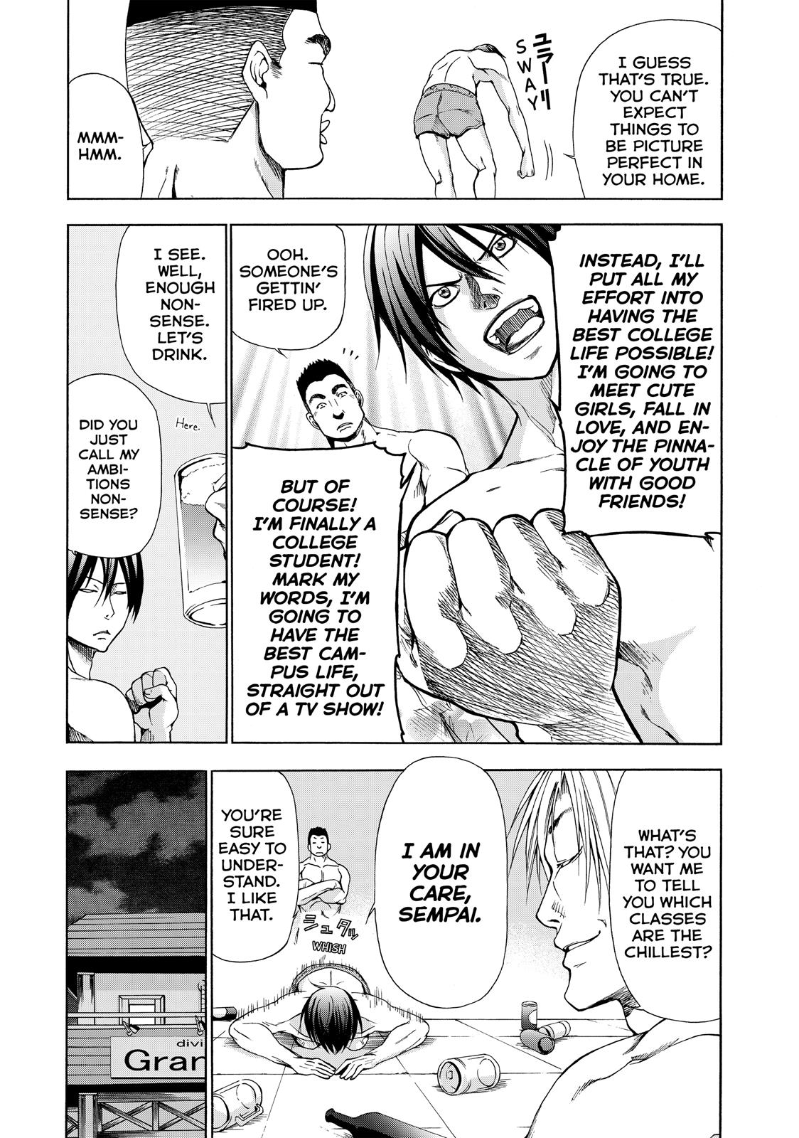 Read Grand Blue Dreaming EN Manga Online