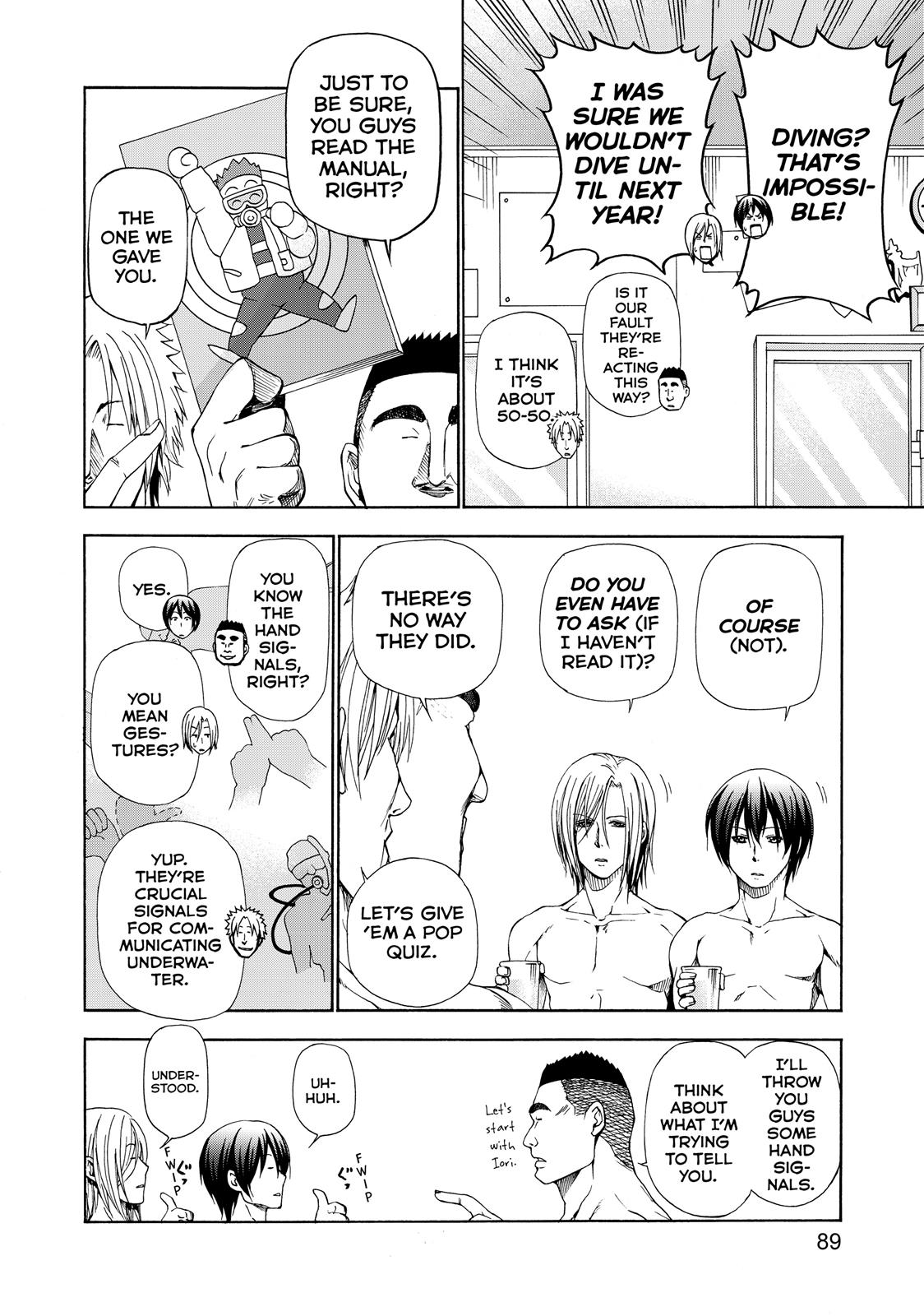 Read Grand Blue Dreaming EN Manga Online