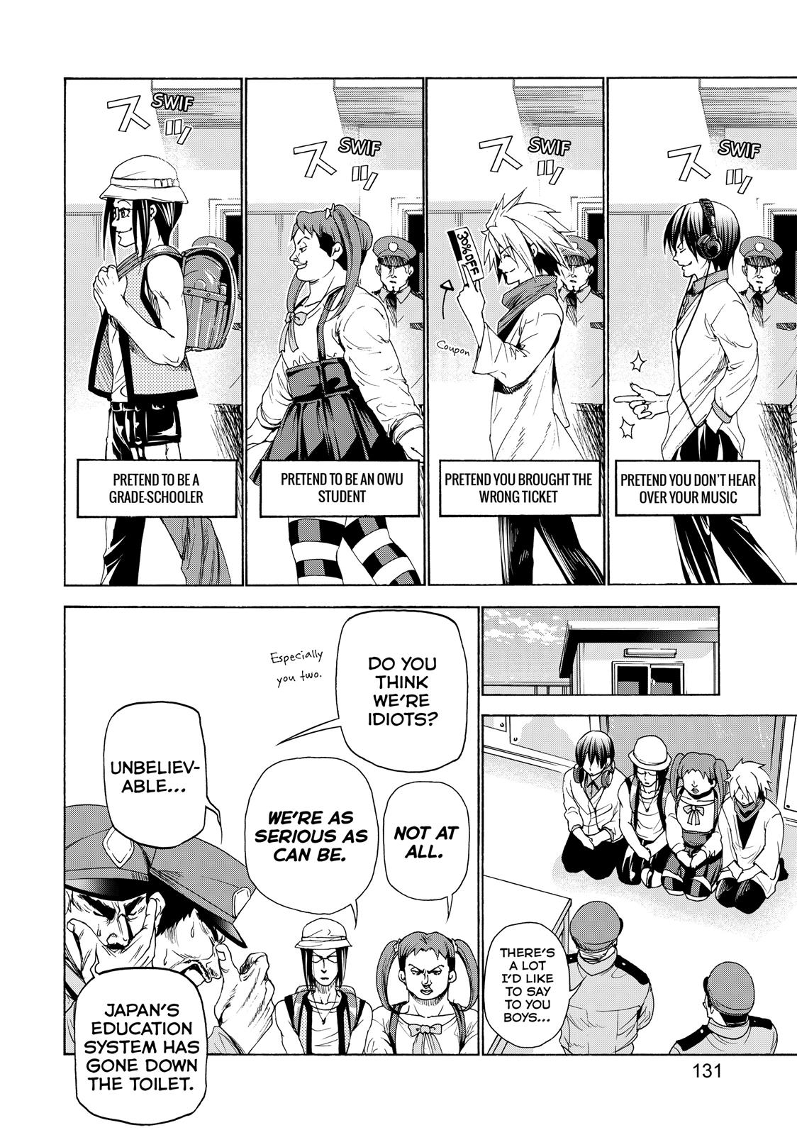 Read Grand Blue Dreaming EN Manga Online