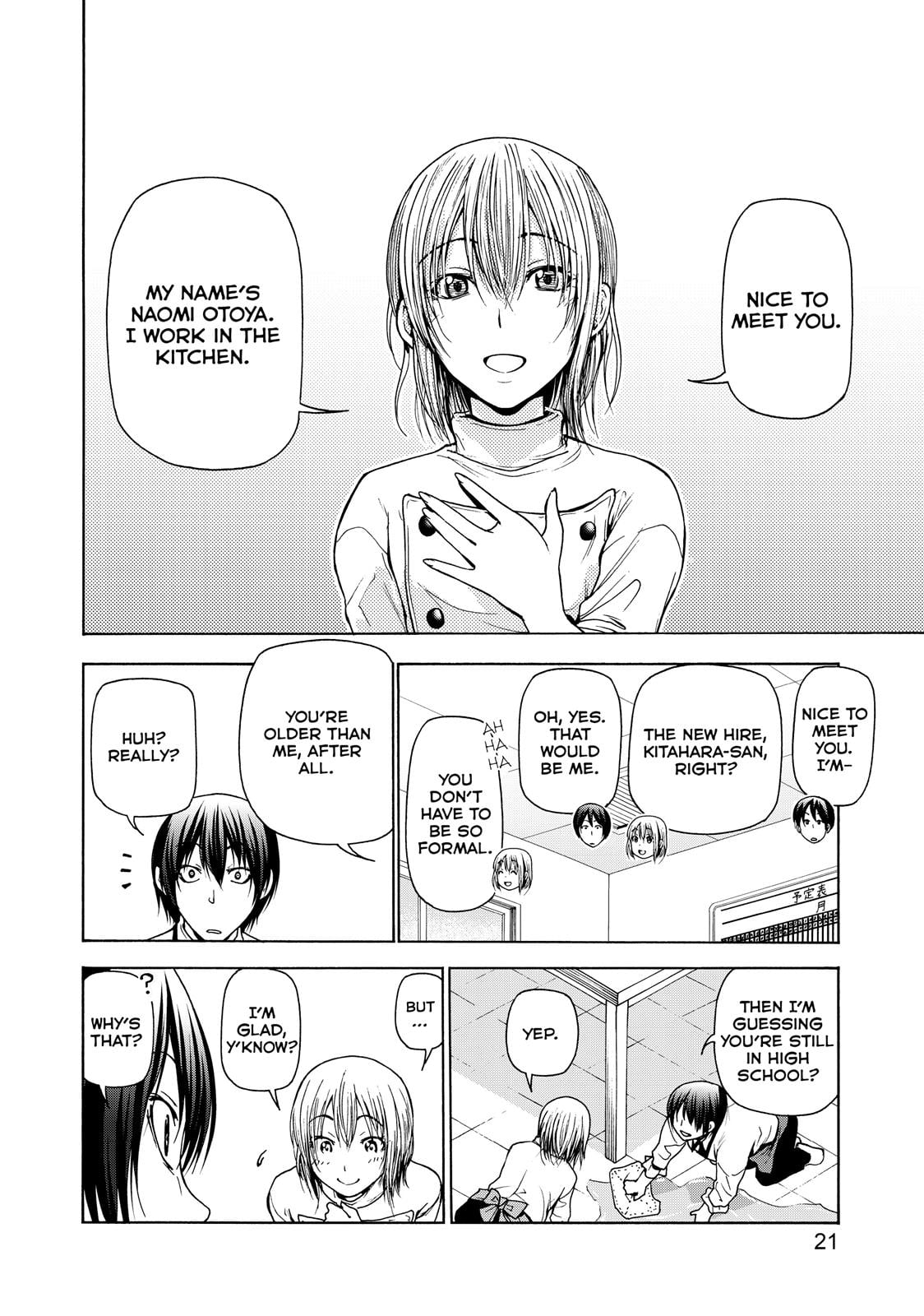 Read Grand Blue Dreaming EN Manga Online