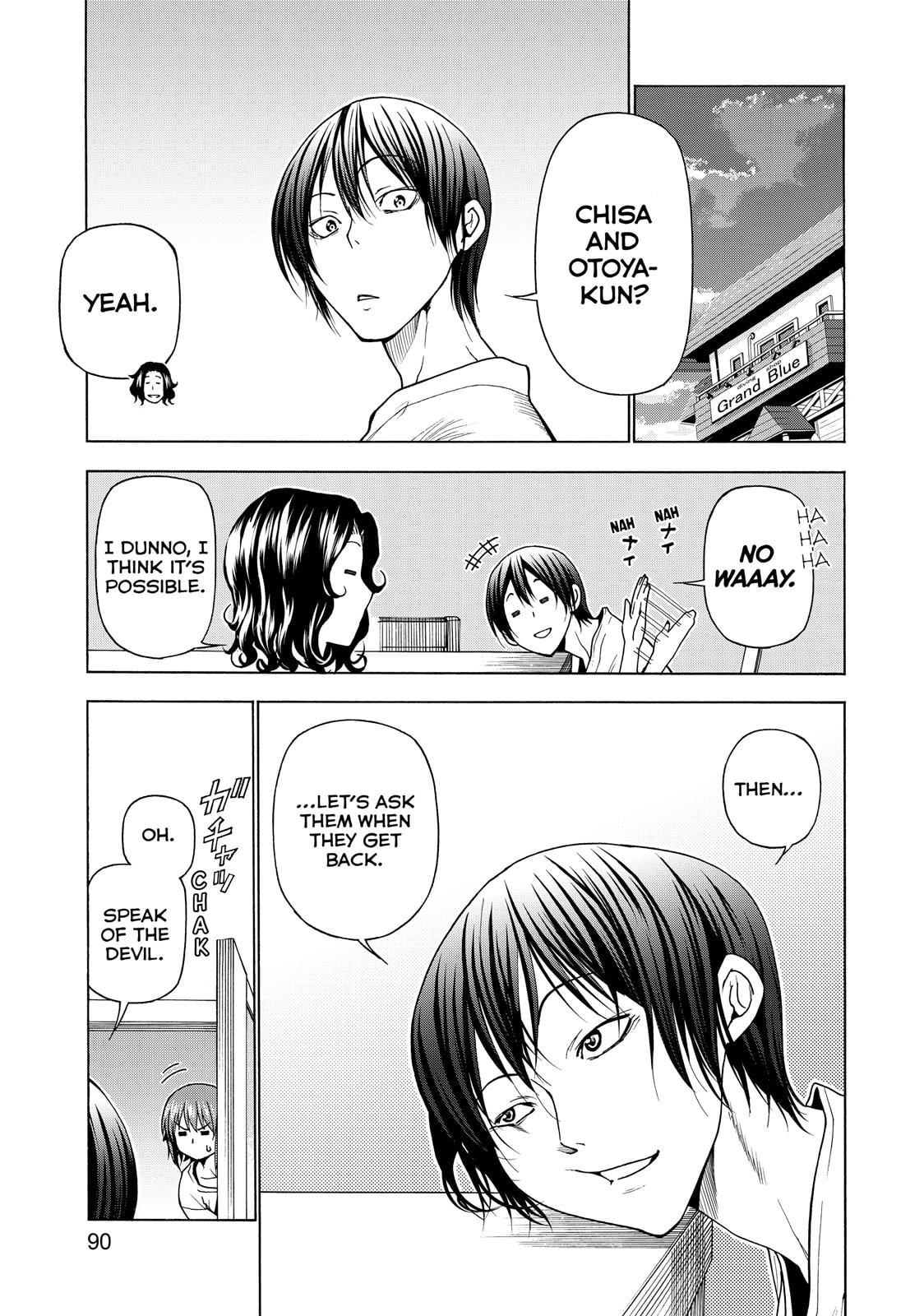 Read Grand Blue Dreaming EN Manga Online