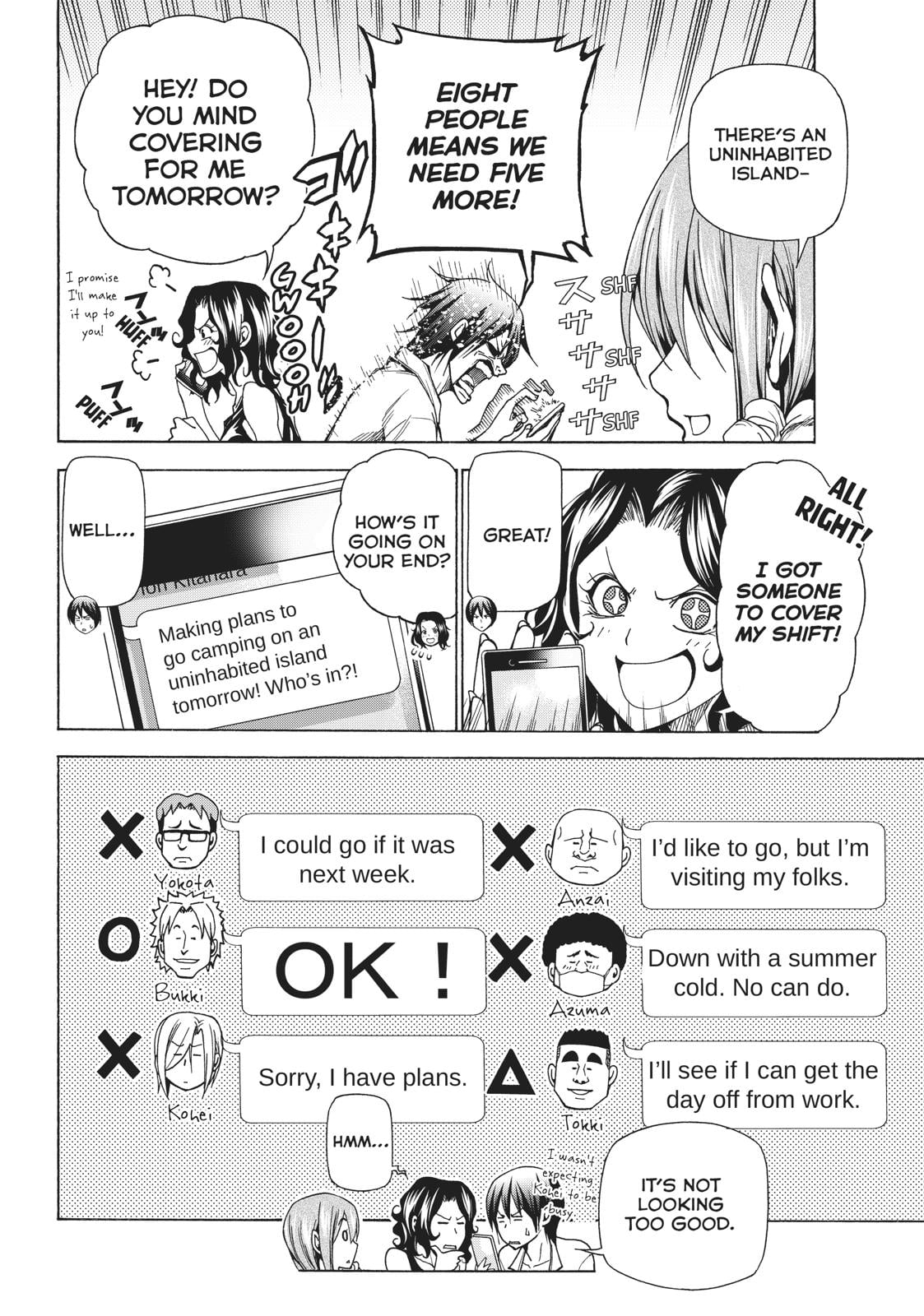 Read Grand Blue Dreaming EN Manga Online