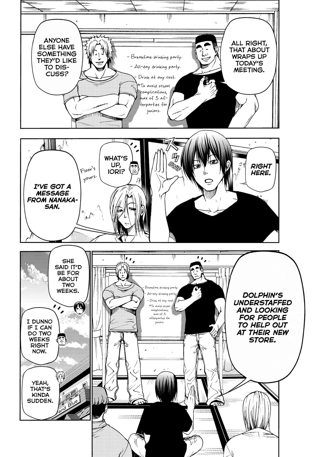 Read Grand Blue Dreaming EN Manga Online