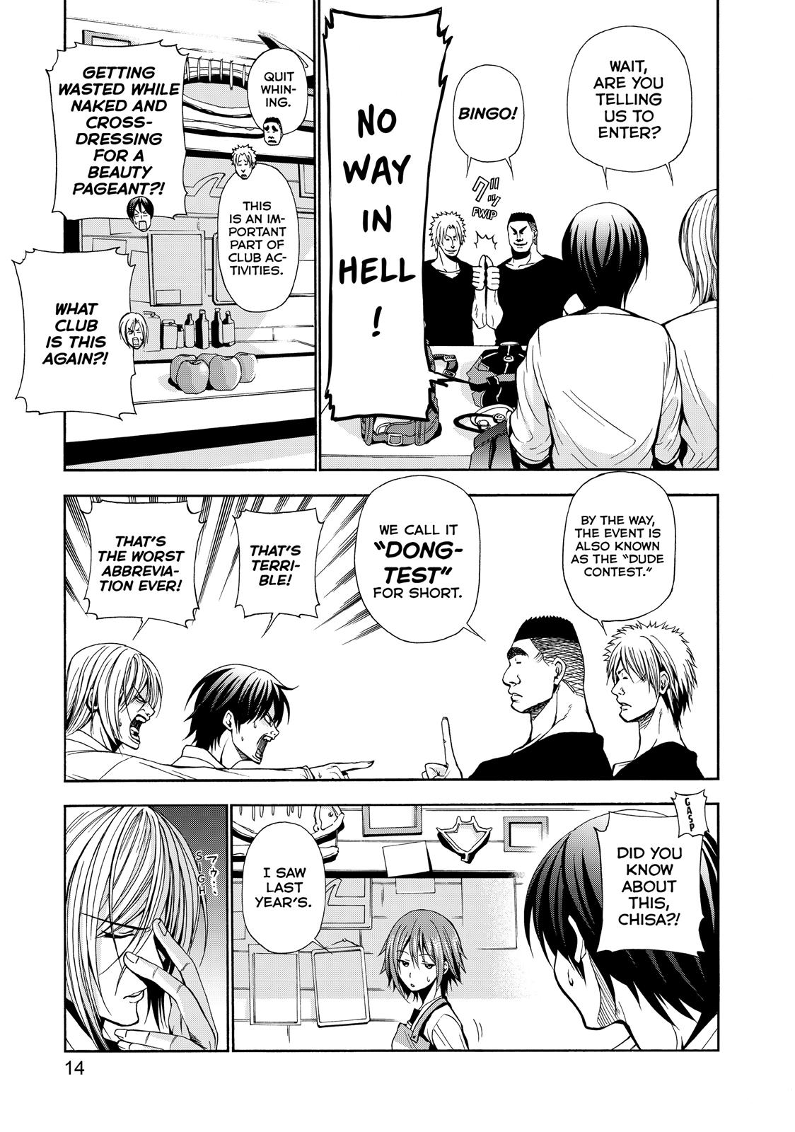Read Grand Blue Dreaming EN Manga Online