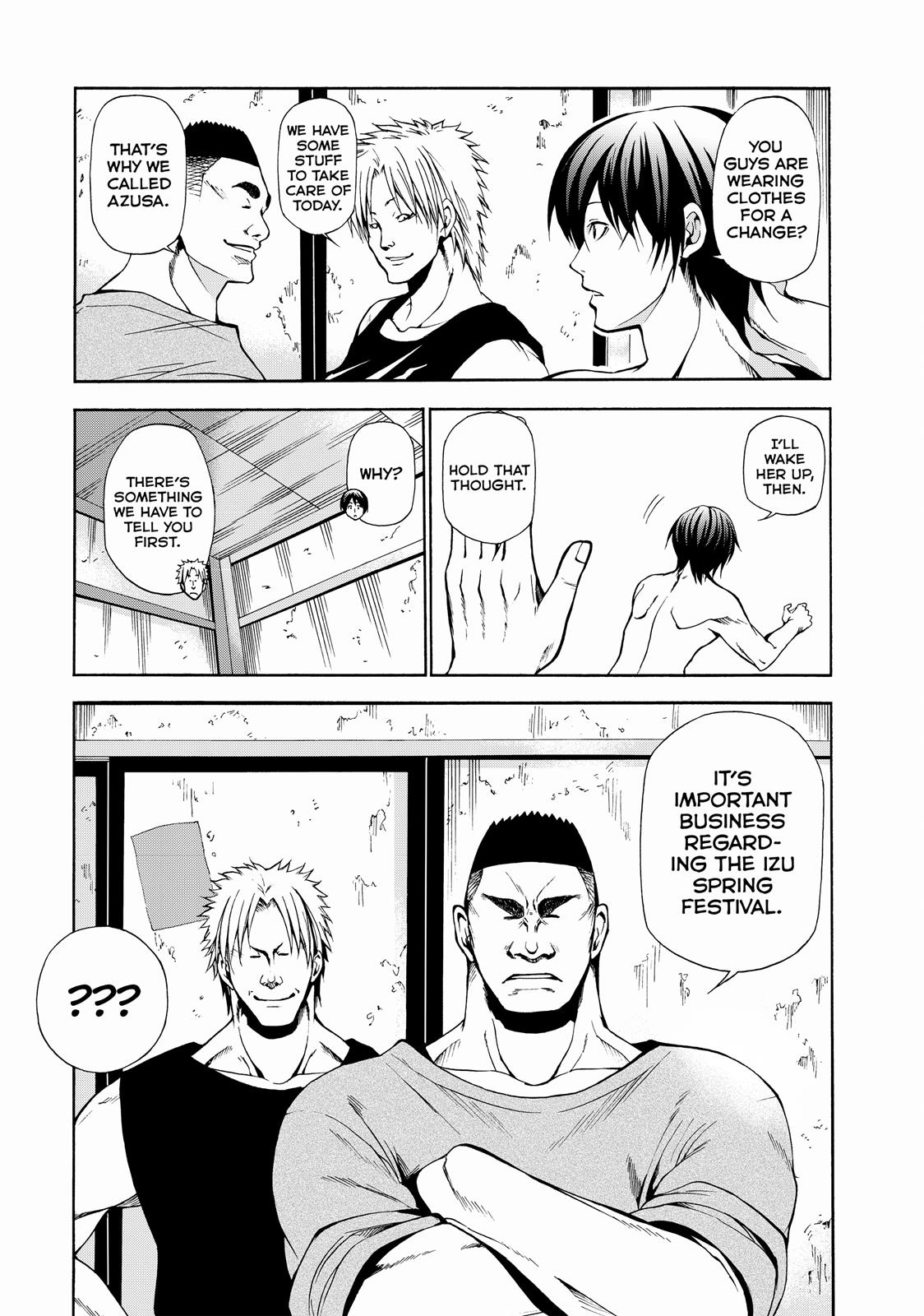 Read Grand Blue Dreaming EN Manga Online