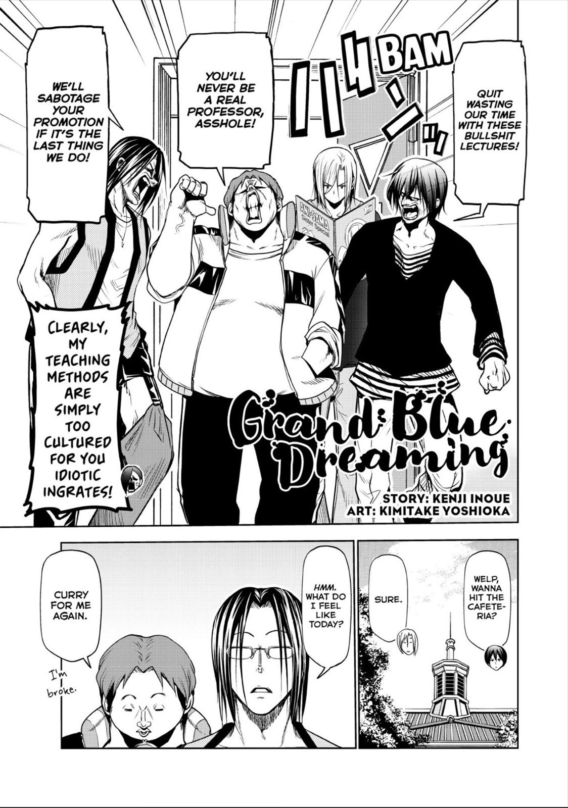 Read Grand Blue Dreaming EN Manga Online