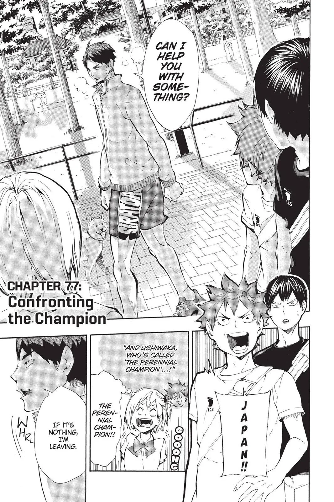 Read Haikyu!! EN Manga Online