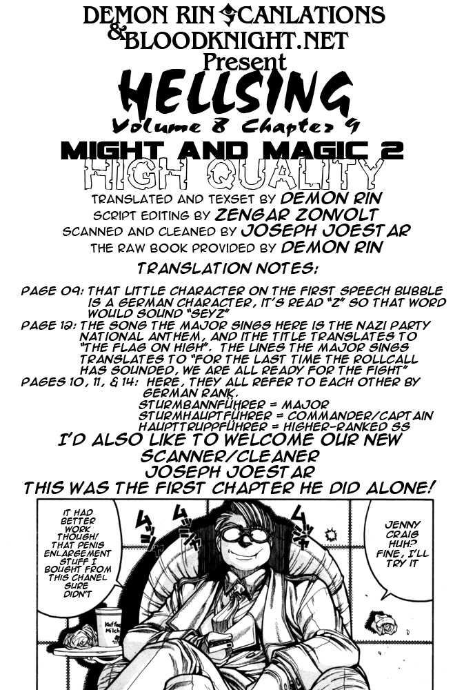 Read Hellsing EN Manga Online