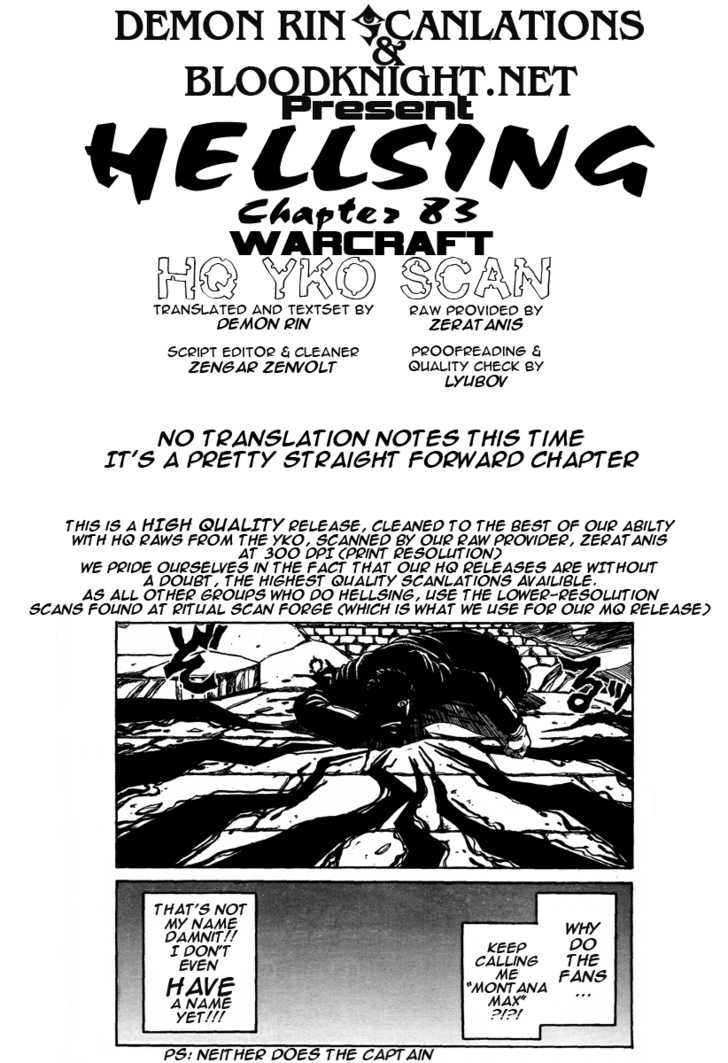 Read Hellsing EN Manga Online