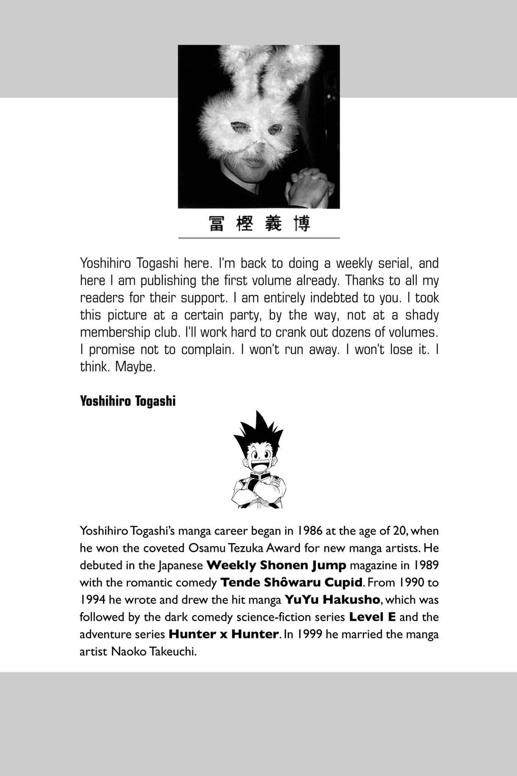 Read Hunter x Hunter EN Manga Online