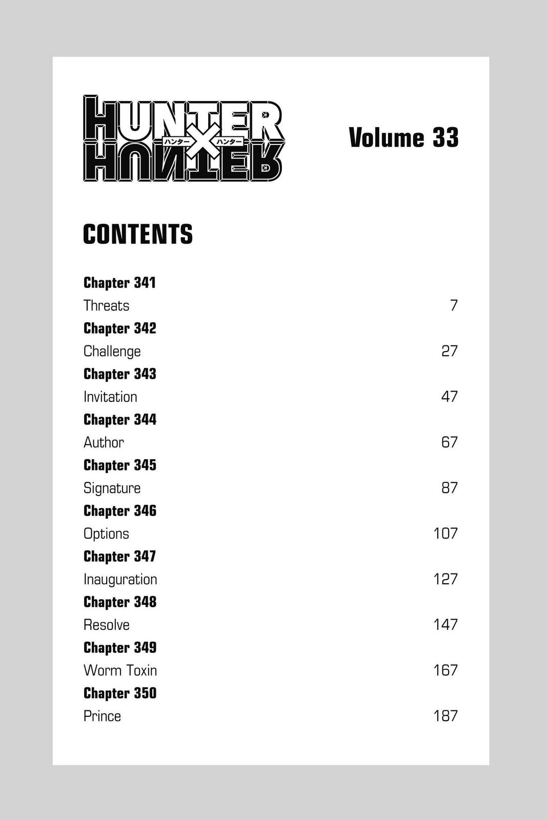 Read Hunter x Hunter EN Manga Online