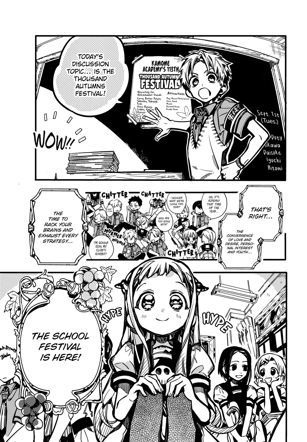 Read Jibaku Shounen Hanako-kun EN Manga Online