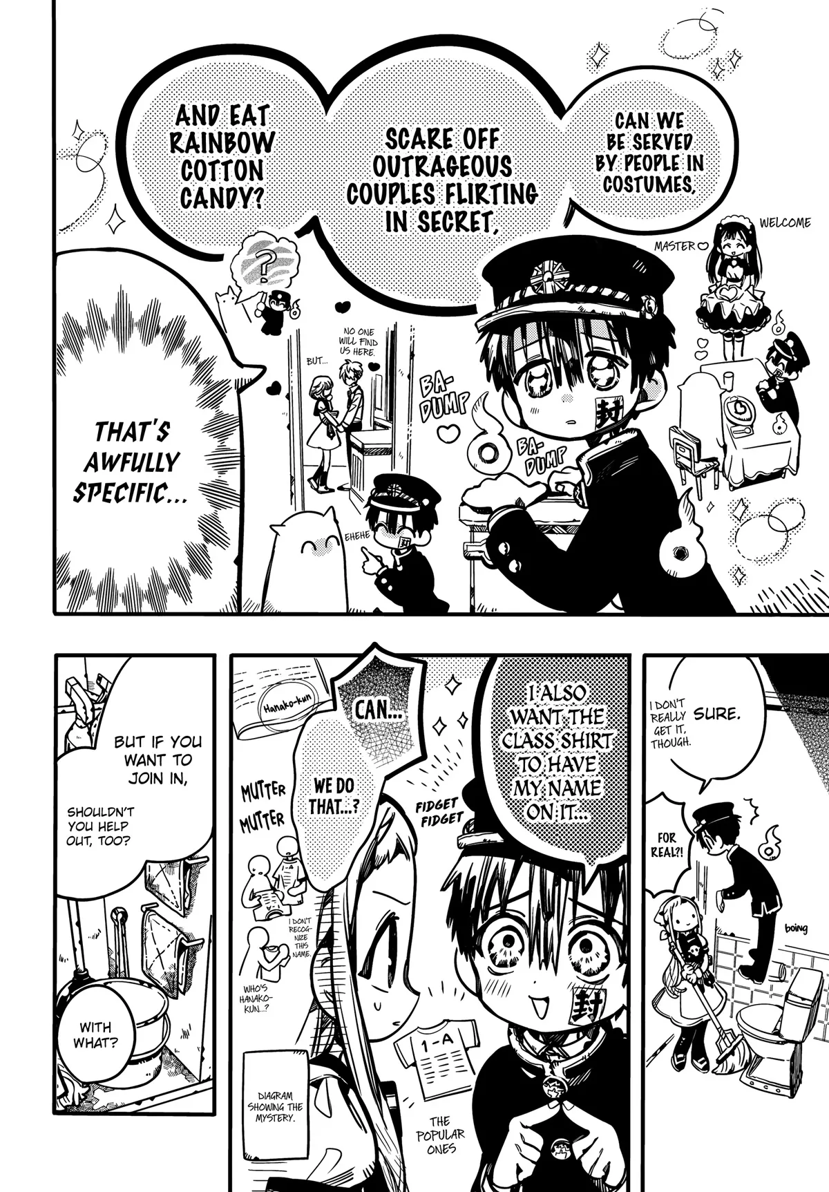 Read Jibaku Shounen Hanako-kun EN Manga Online