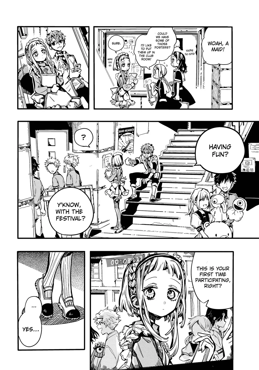Read Jibaku Shounen Hanako-kun EN Manga Online
