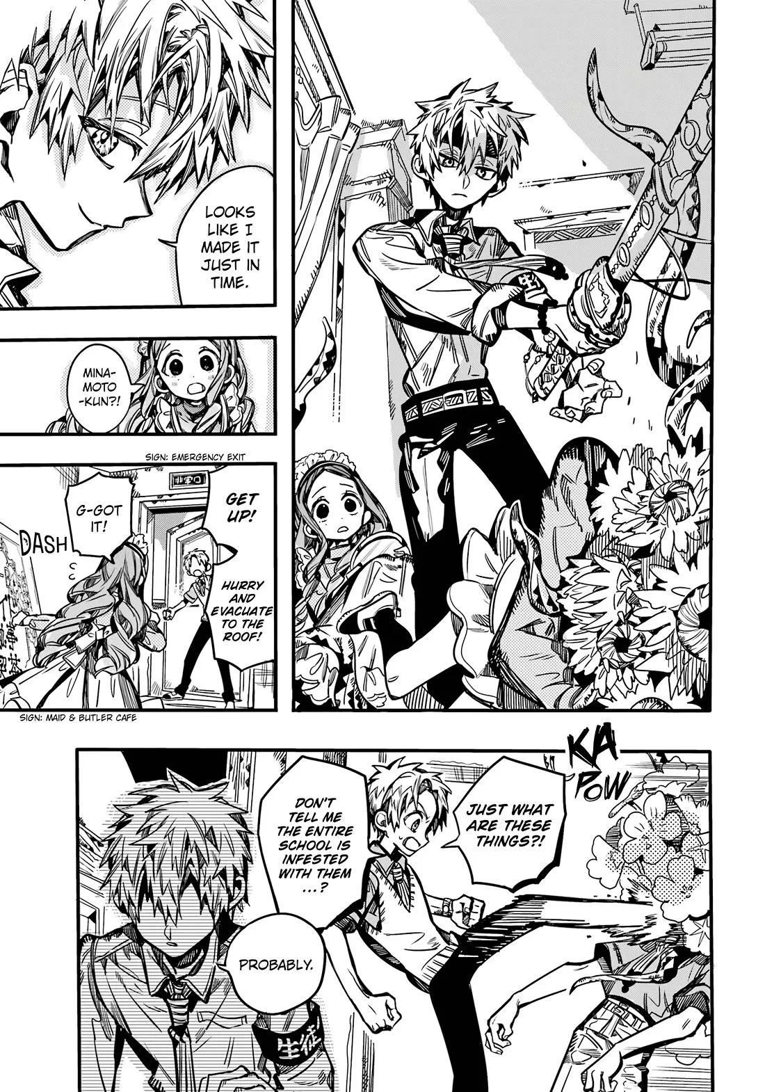 Read Jibaku Shounen Hanako-kun EN Manga Online