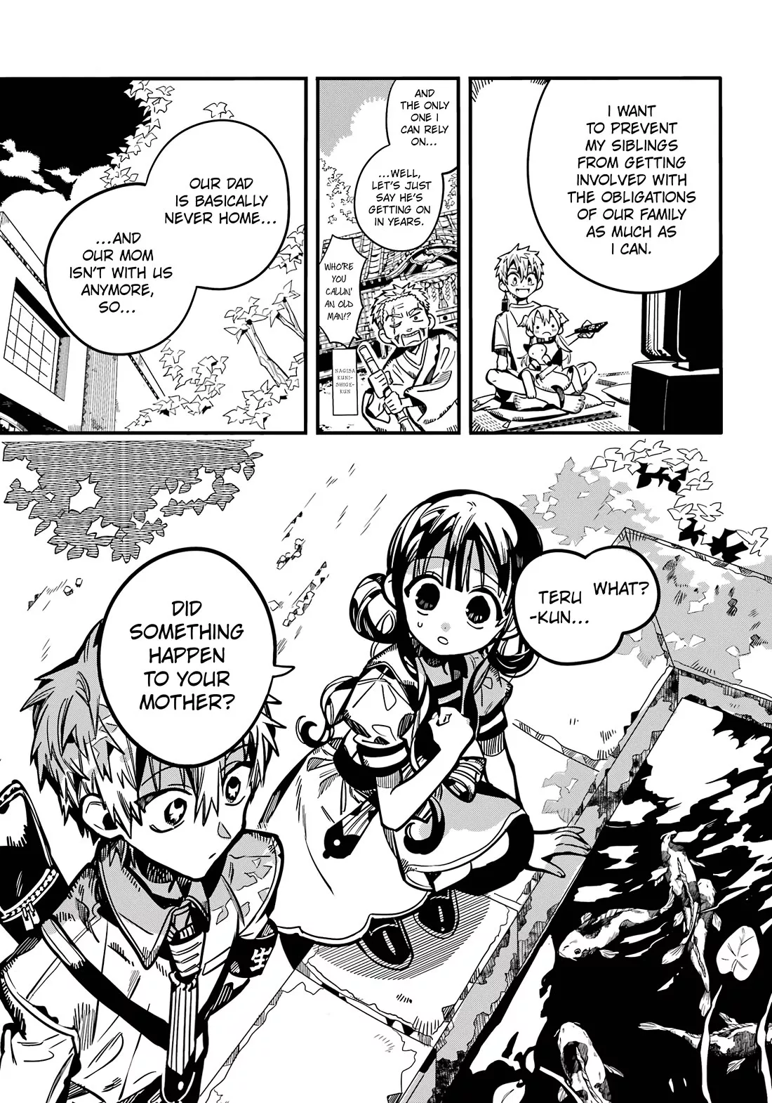 Read Jibaku Shounen Hanako-kun EN Manga Online