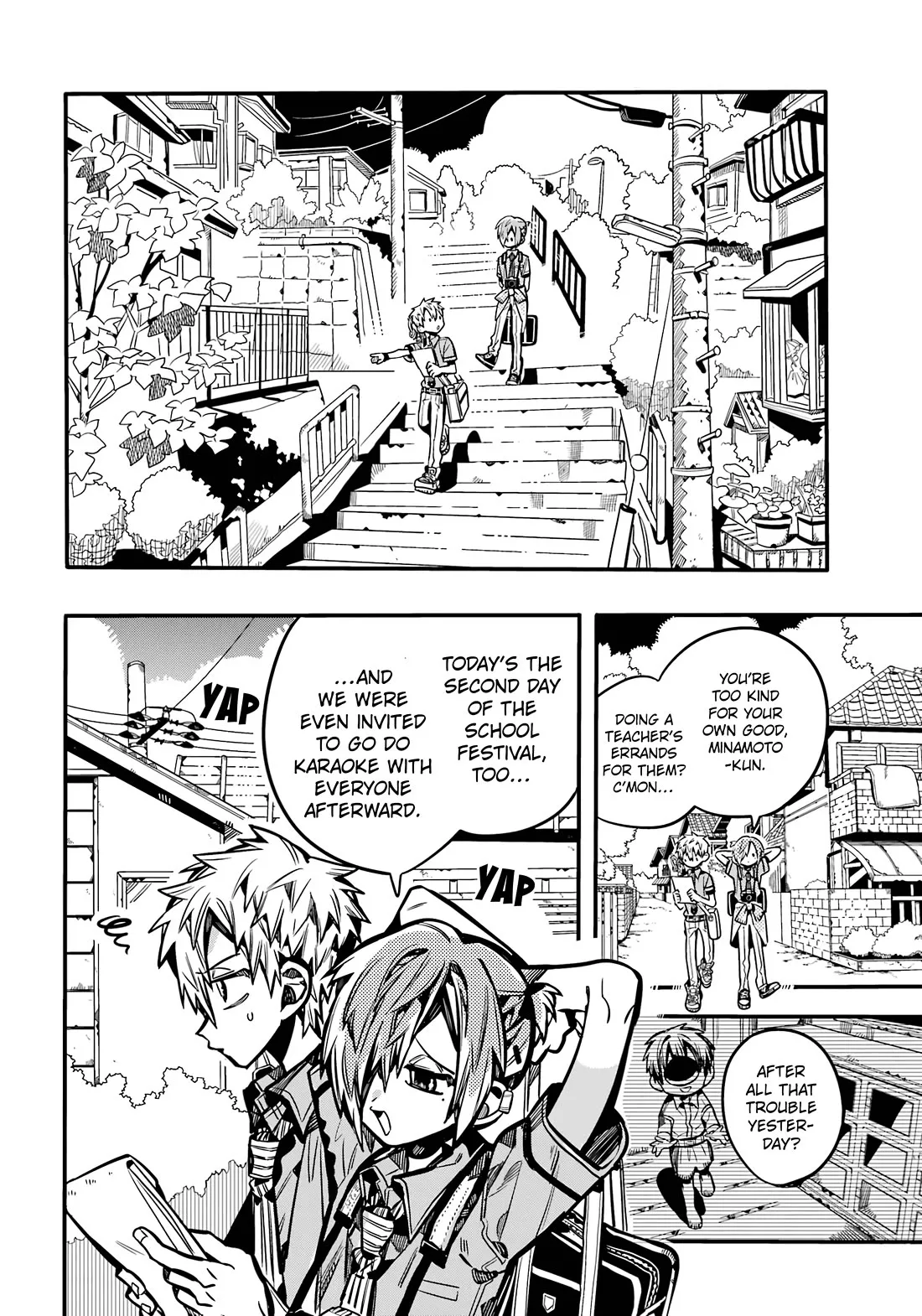 Read Jibaku Shounen Hanako-kun EN Manga Online