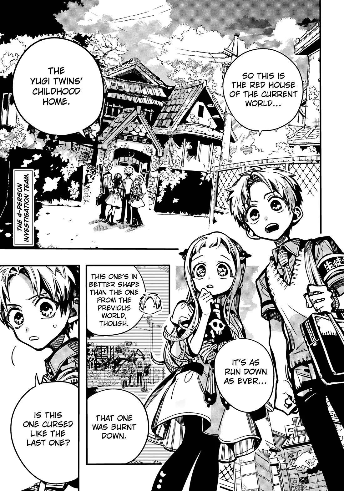 Read Jibaku Shounen Hanako-kun EN Manga Online
