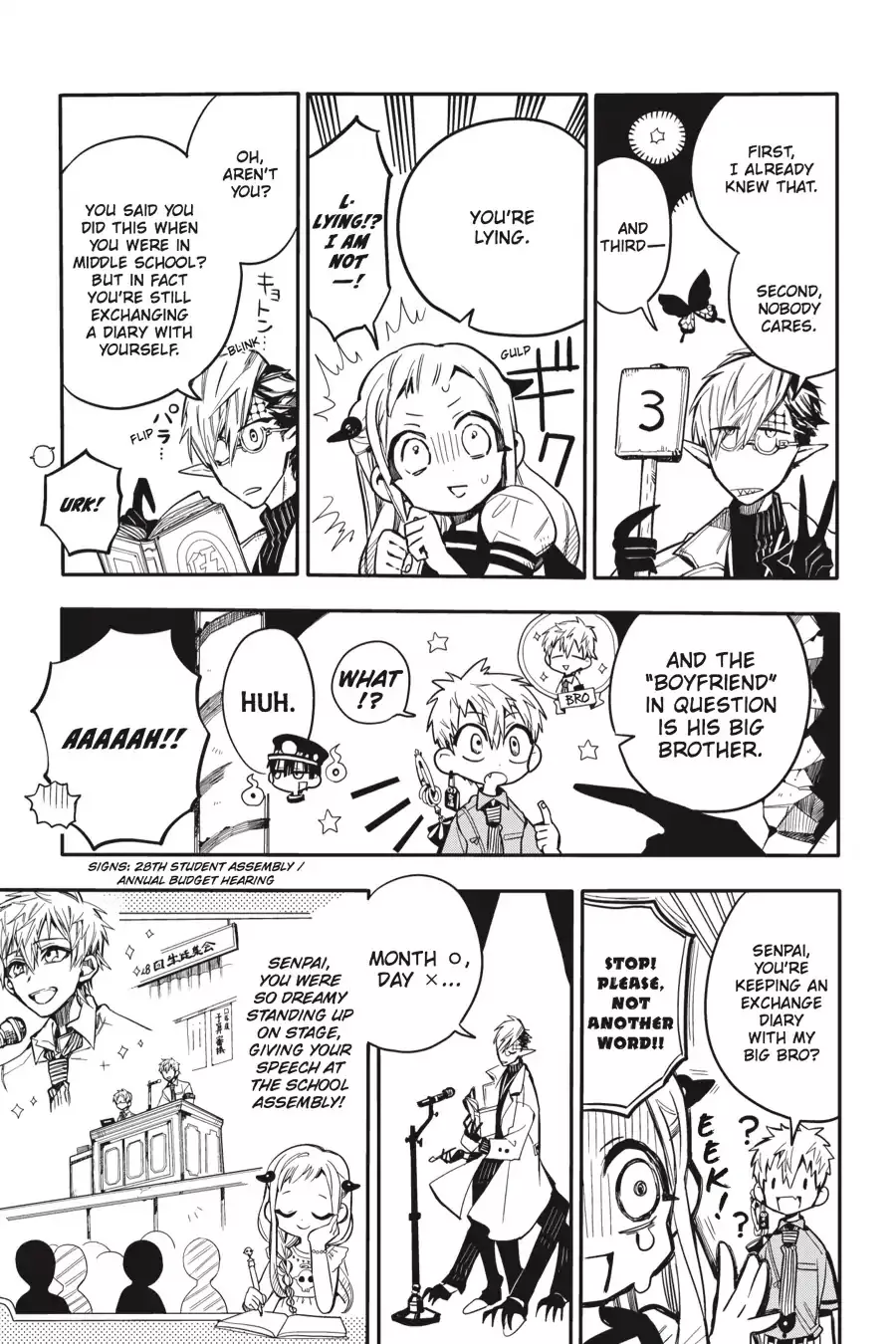 Read Jibaku Shounen Hanako-kun EN Manga Online