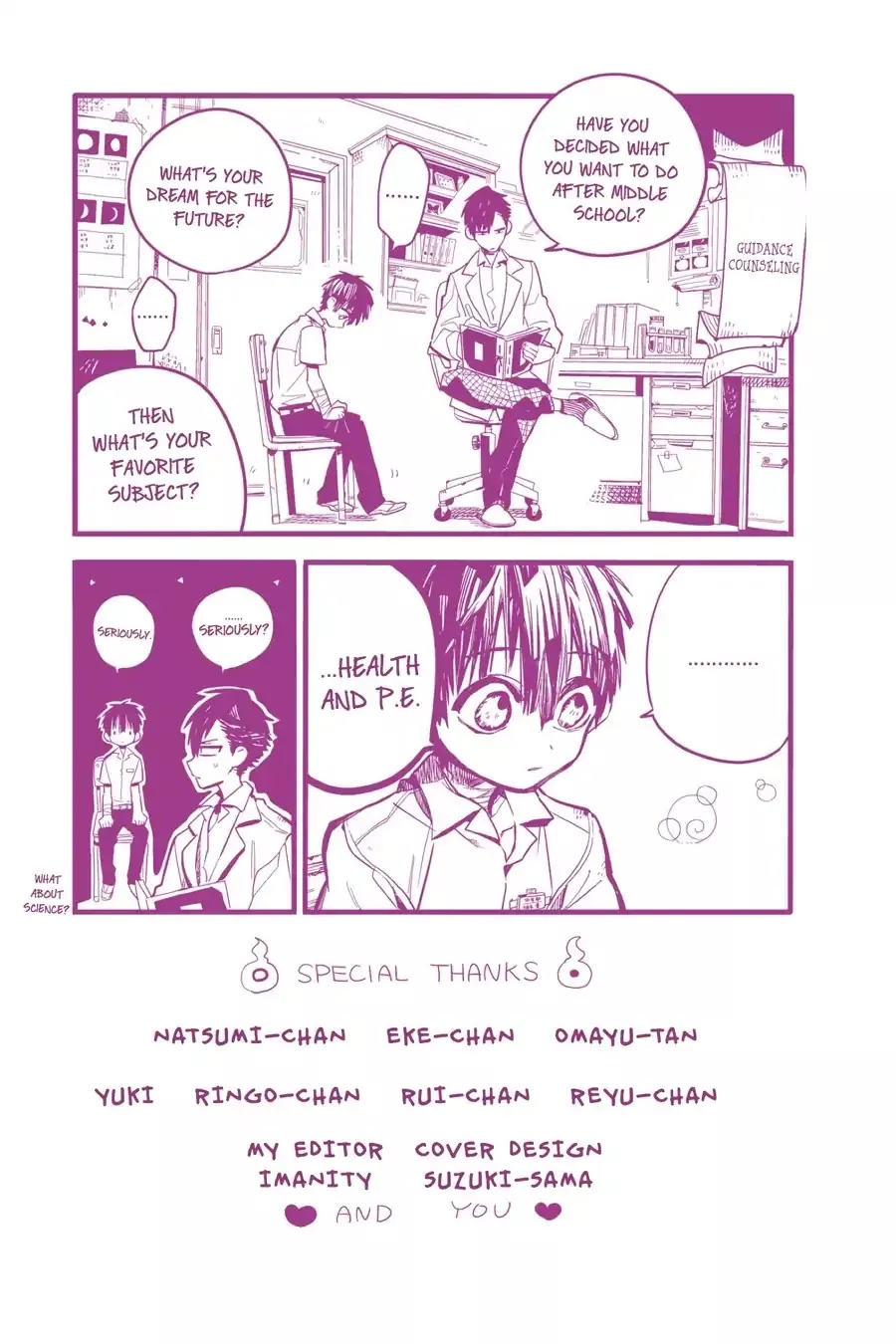 Read Jibaku Shounen Hanako-kun EN Manga Online