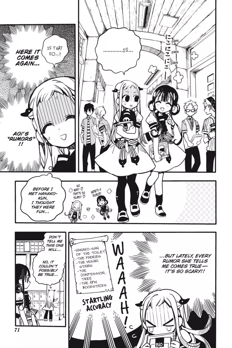 Read Jibaku Shounen Hanako-kun EN Manga Online