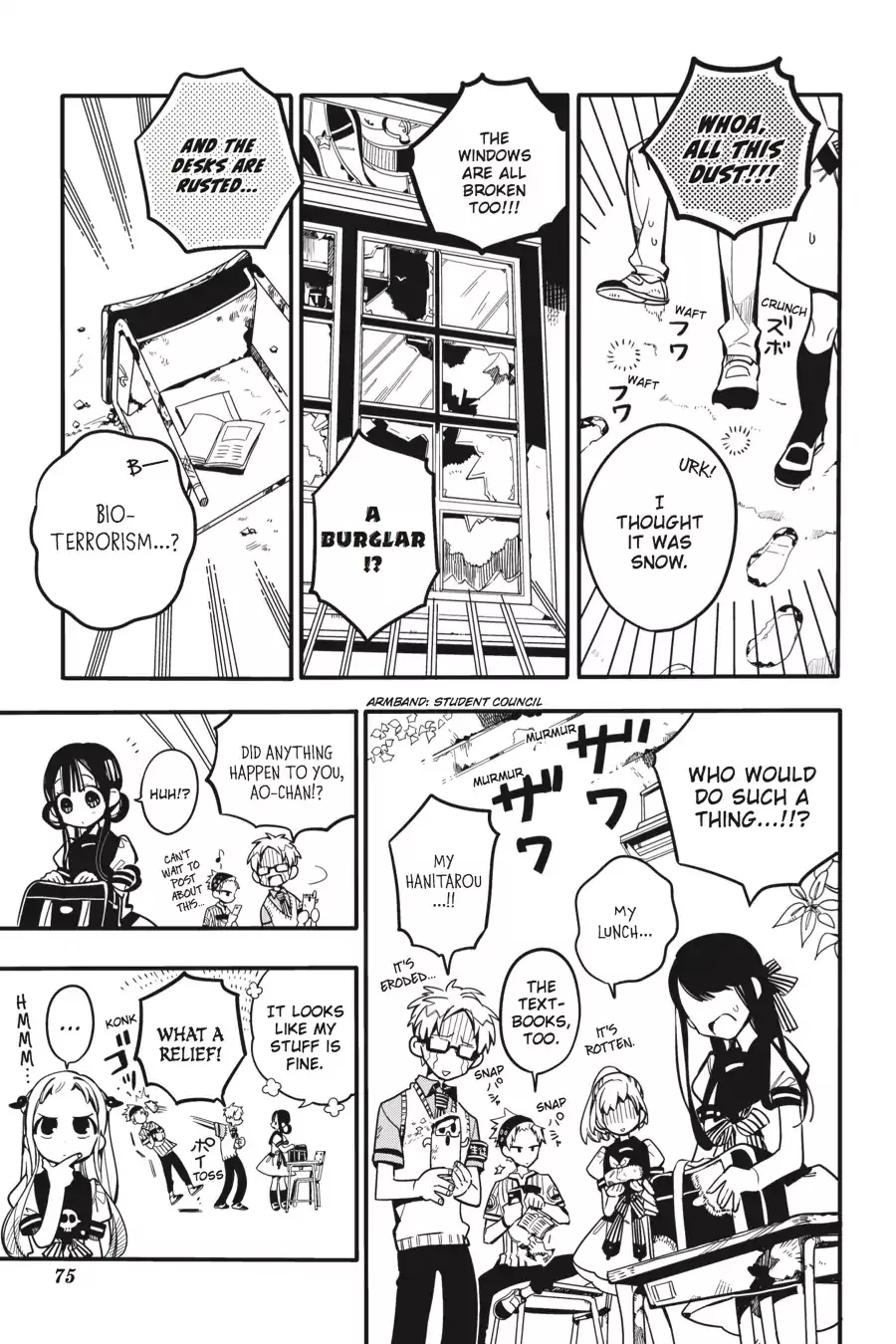 Read Jibaku Shounen Hanako-kun EN Manga Online