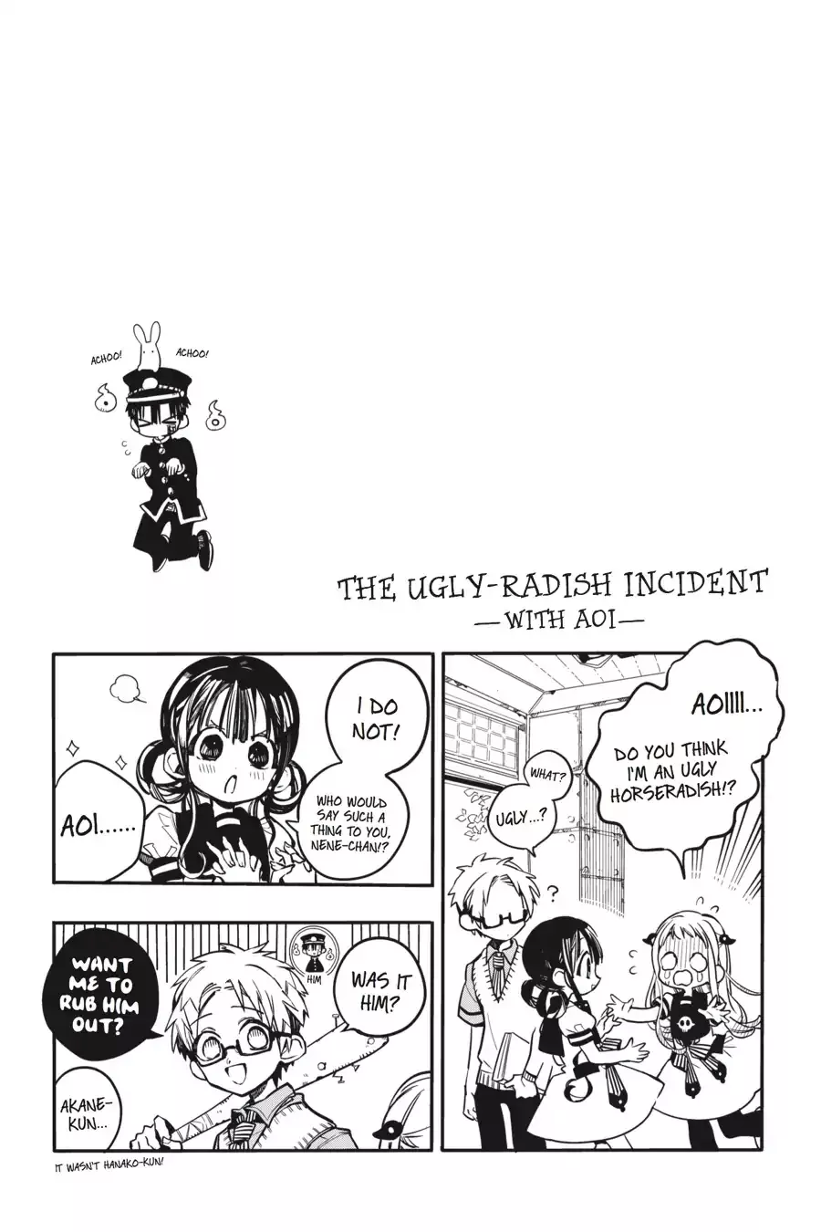Read Jibaku Shounen Hanako-kun EN Manga Online
