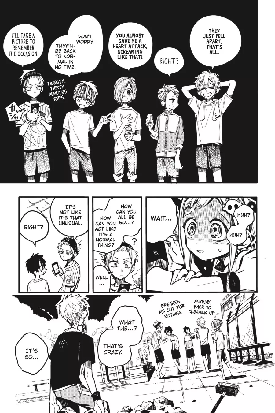 Read Jibaku Shounen Hanako-kun EN Manga Online