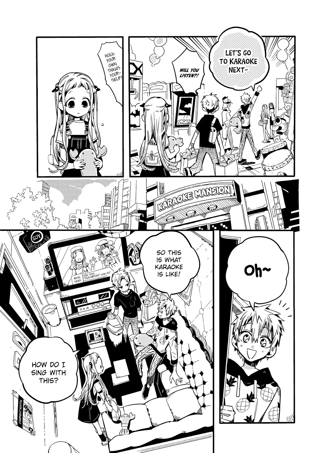 Read Jibaku Shounen Hanako-kun EN Manga Online