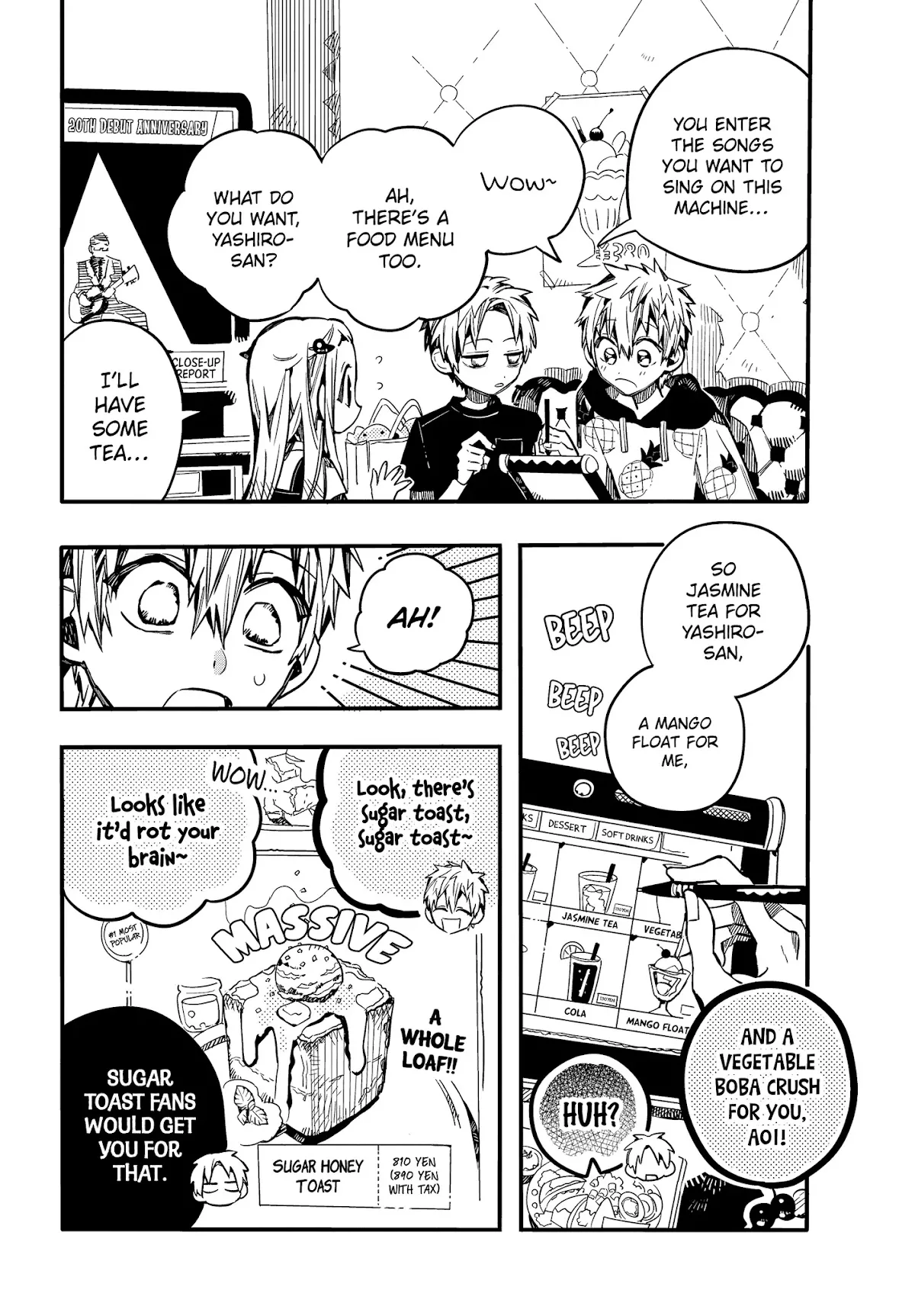 Read Jibaku Shounen Hanako-kun EN Manga Online