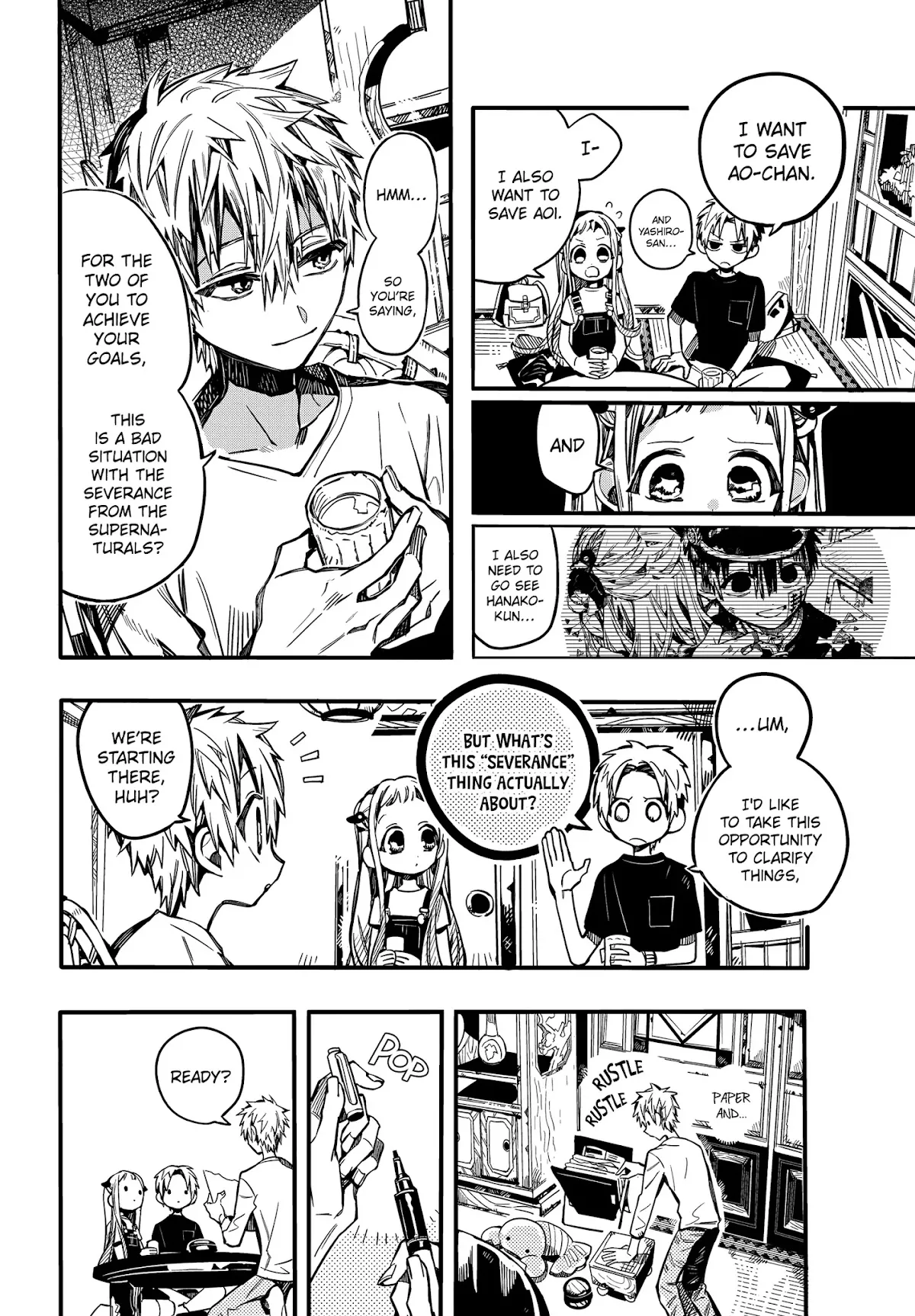 Read Jibaku Shounen Hanako-kun EN Manga Online