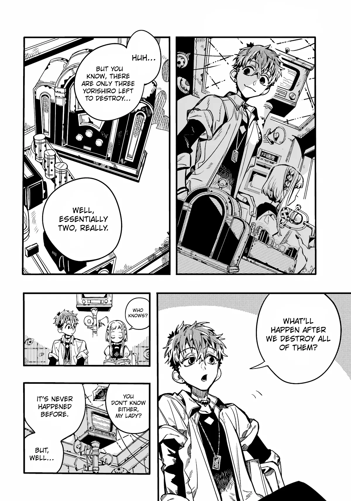 Read Jibaku Shounen Hanako-kun EN Manga Online