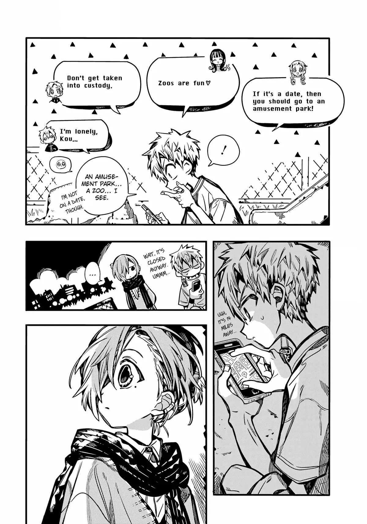 Read Jibaku Shounen Hanako-kun EN Manga Online