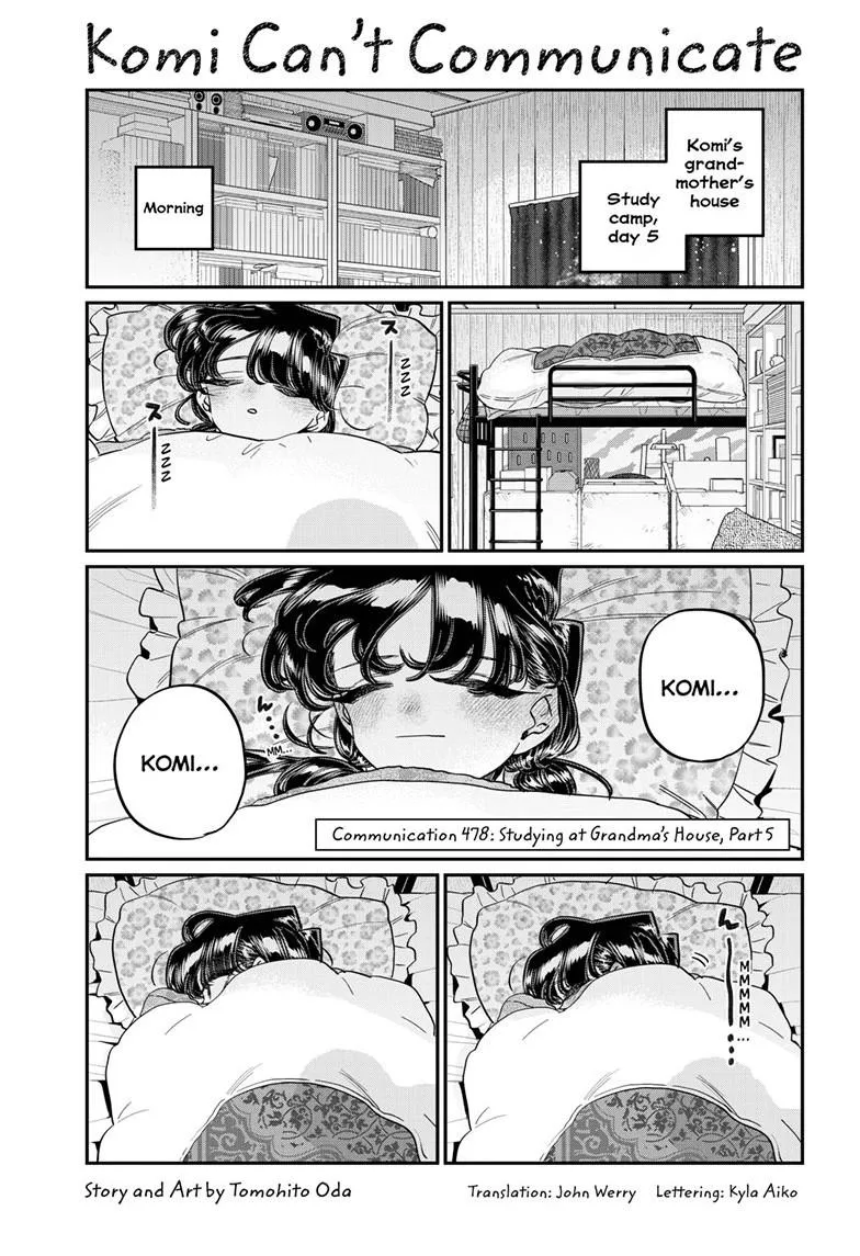 Read Komi Can't Communicate EN Manga Online